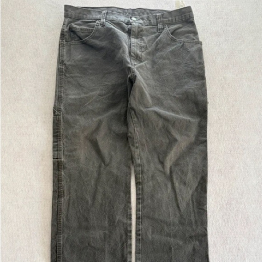 Men's Black Straight-Leg Jeans